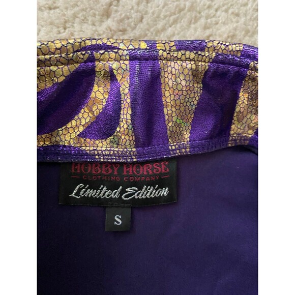 Y2K Hobby Horse Limited Edition Western Equestrian Jacket Shirt Ladies Small - Picture 3 of 7